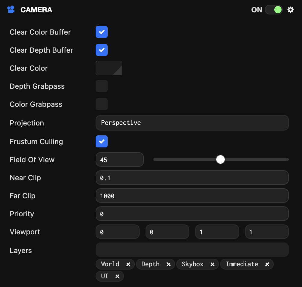 Camera Layers
