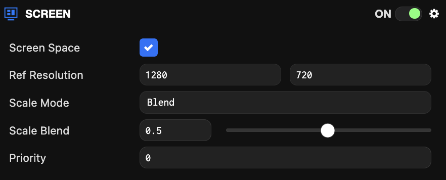 Screen Component