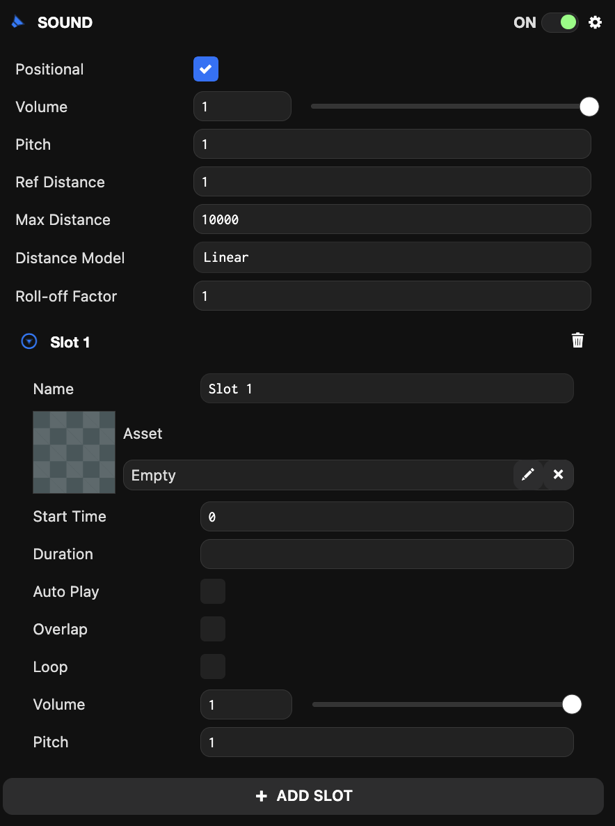 Sound component