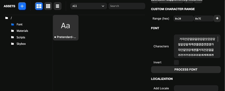 Localized Fonts Inspector