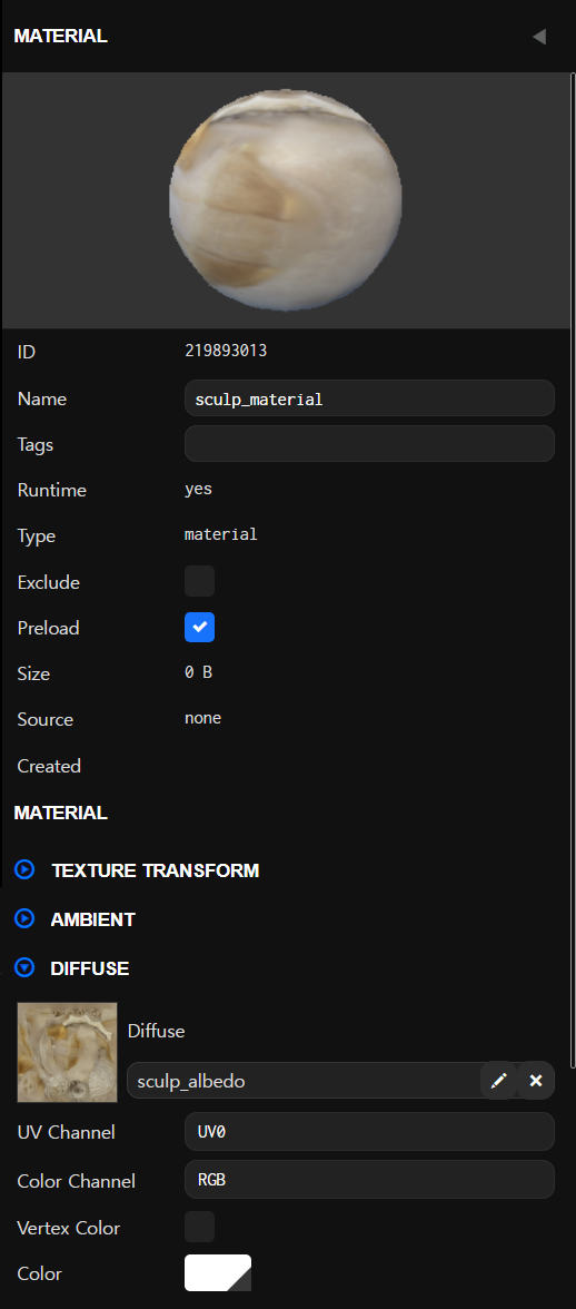 Material Inspector