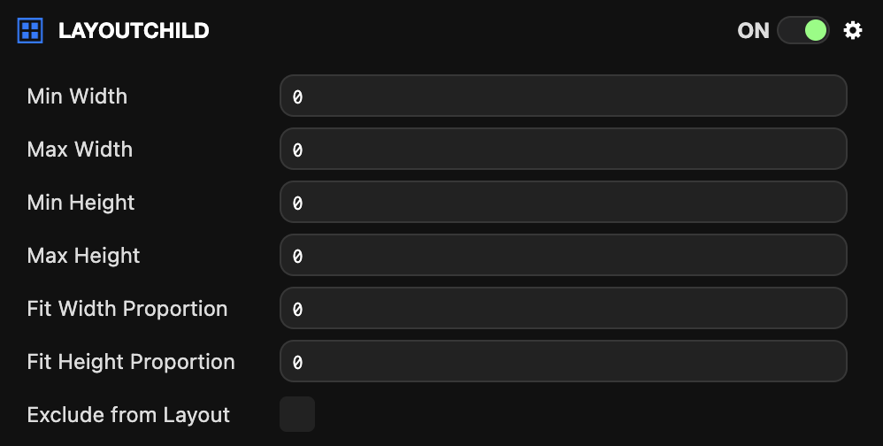 LayoutChild component