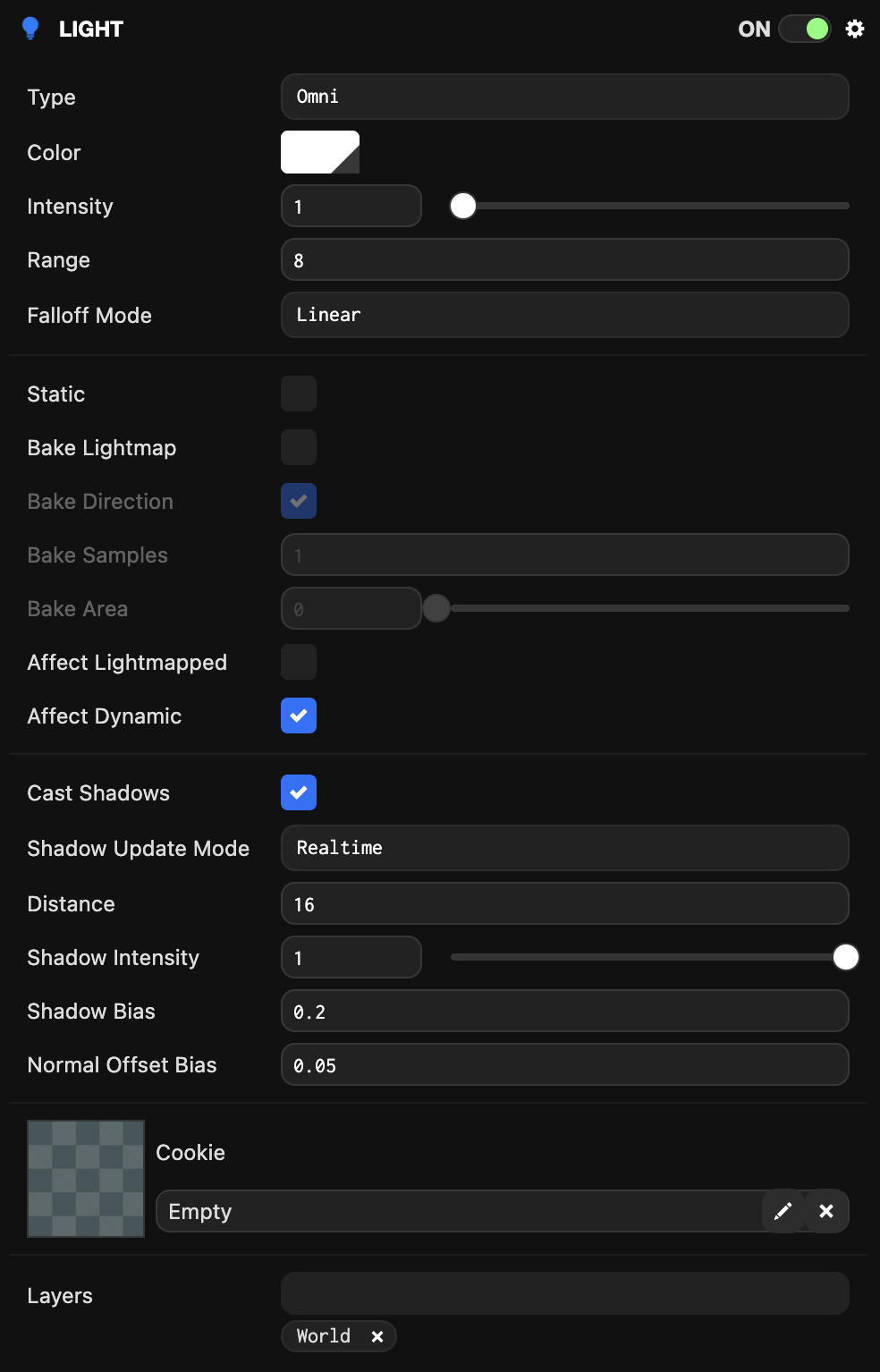 Light component (Omni)