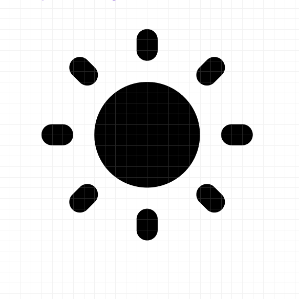 Directional light icon