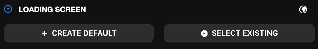 Loading Screen Settings