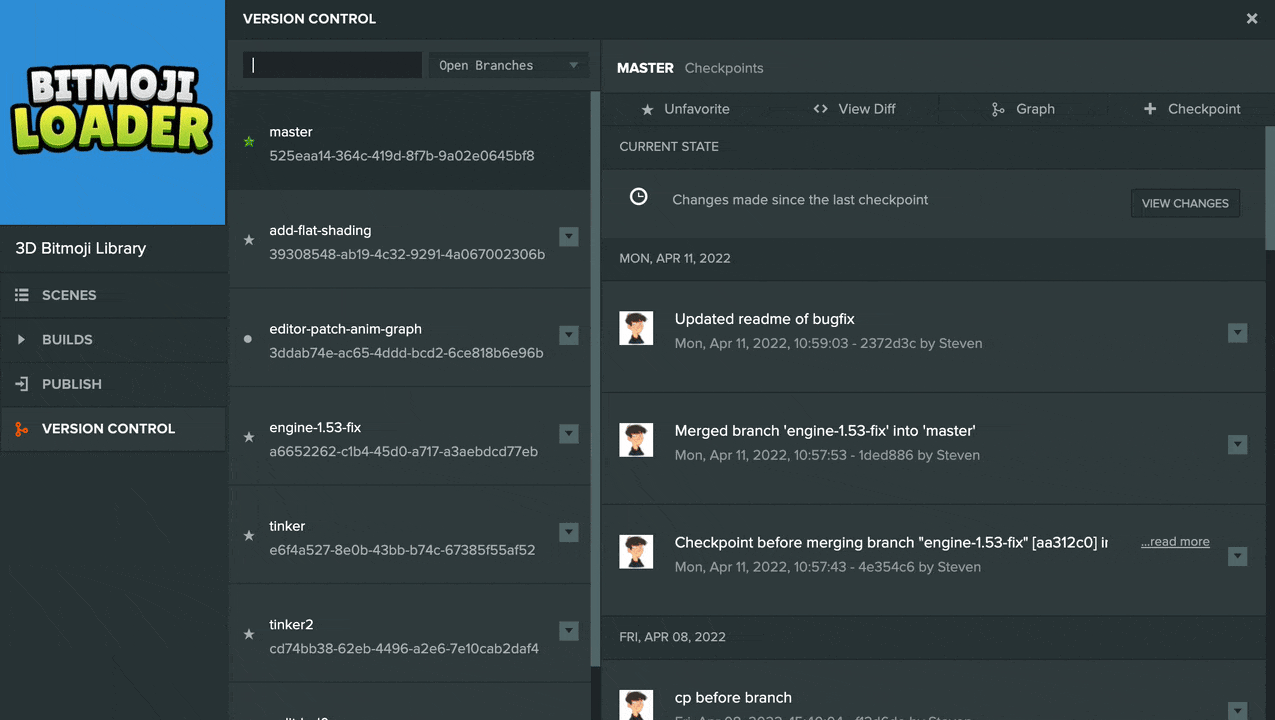 Searching for a branch