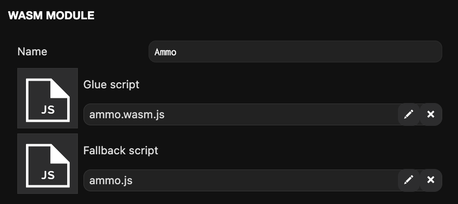 Wasm Module Properties
